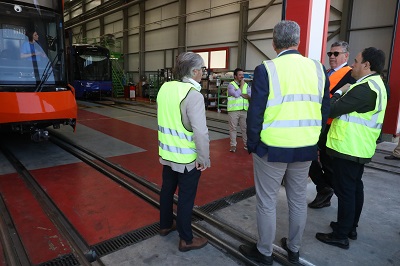 Avanza la fabricaci�n de los nuevos tranv�as para la flota de Alicante y Valencia